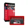 Einhell Karabiner Impact Bit Set 10-teilig 1/4 inch Sechskant Impact-Bits mit Karabinerclip