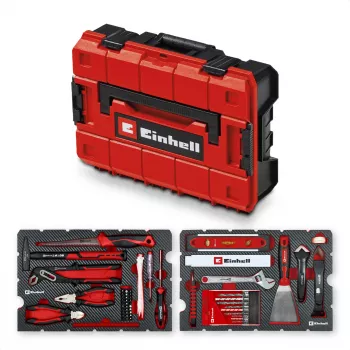 EINHELL-KWB E-Case Renovierungs-Werkzeugsatz, 78-teilig (Schwarz/Rot)