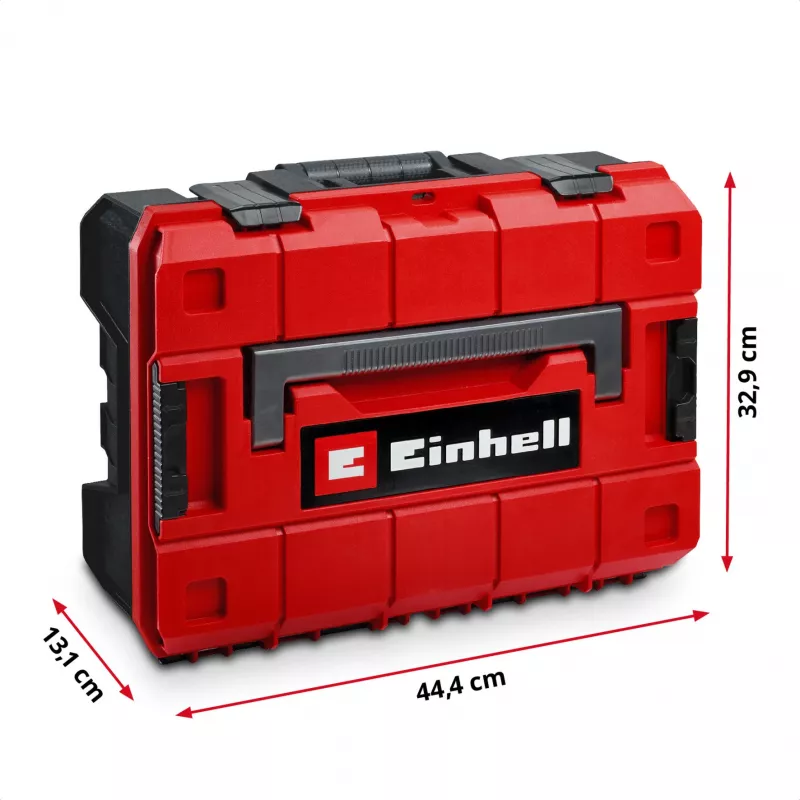 EINHELL-KWB E-Case Werkzeugkoffer Umzug, 79-teilig (Schwarz/Rot)