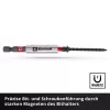 EINHELL-KWB Impact Bit & Socket Set in M-CASE, 39-teilig