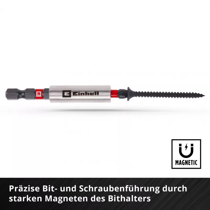 EINHELL-KWB Impact Bit & Socket Set in M-CASE, 39-teilig
