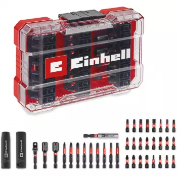 EINHELL-KWB Impact Bit & Socket Set in M-CASE, 39-teilig