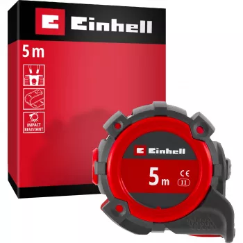 EINHELL-KWB Maßband, 5 m (Schwarz/Rot)