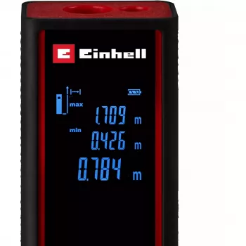 EINHELL Laser-Entfernungsmesser TC-LD 30 R (Schwarz/Rot, 5 cm - 30 m)