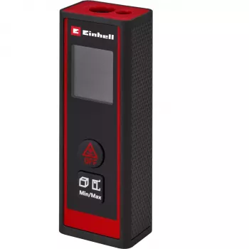 EINHELL Laser-Entfernungsmesser TC-LD 30 R (Schwarz/Rot, 5 cm - 30 m)
