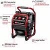 EINHELL Power X-Change Akku-Kompressor SILENZZO 18/160, 18V (Rot/Schwarz, ohne Akku und Ladegerät)