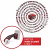 EINHELL Power X-Change Universal Cutter TE-UC 18/6 Li - Solo, 18V (Schwarz/Rot, ohne Akku und Ladegerät)