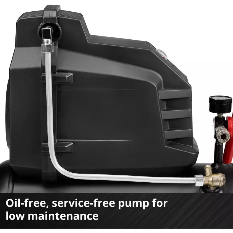 EINHELL TC-AC 190/24/8 I OF Ölfreier Kompressor, 1100 W, 24 L Tank, 8 bar, Schwarz