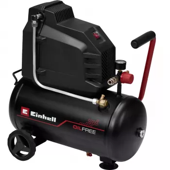 EINHELL TC-AC 190/24/8 I OF Ölfreier Kompressor, 1100 W, 24 L Tank, 8 bar, Schwarz