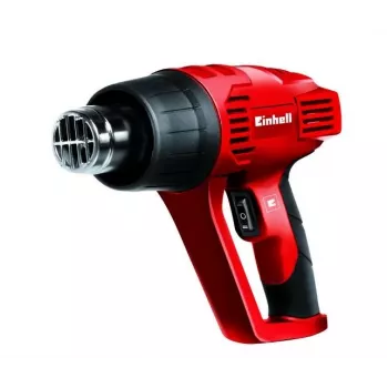 Einhell TC-HA 2000/1 Heißluftpistole 2000 W 550°C 500 l/min mit 4 Düsen und Schaber Rot