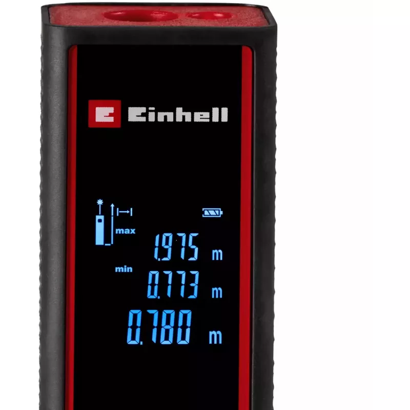 EINHELL TC-LD 40 R Laser-Entfernungsmesser 40 m (Schwarz/Rot)