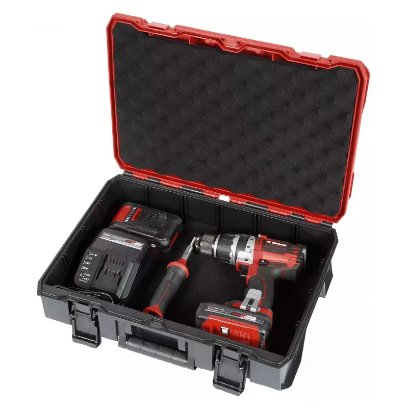 Einhell TP-CD 18/70 Li-i BL Akku-Schlagbohrschrauber – 18V Brushless, 70 Nm, 2-Gang, 2x4.0Ah Li-Ion Set