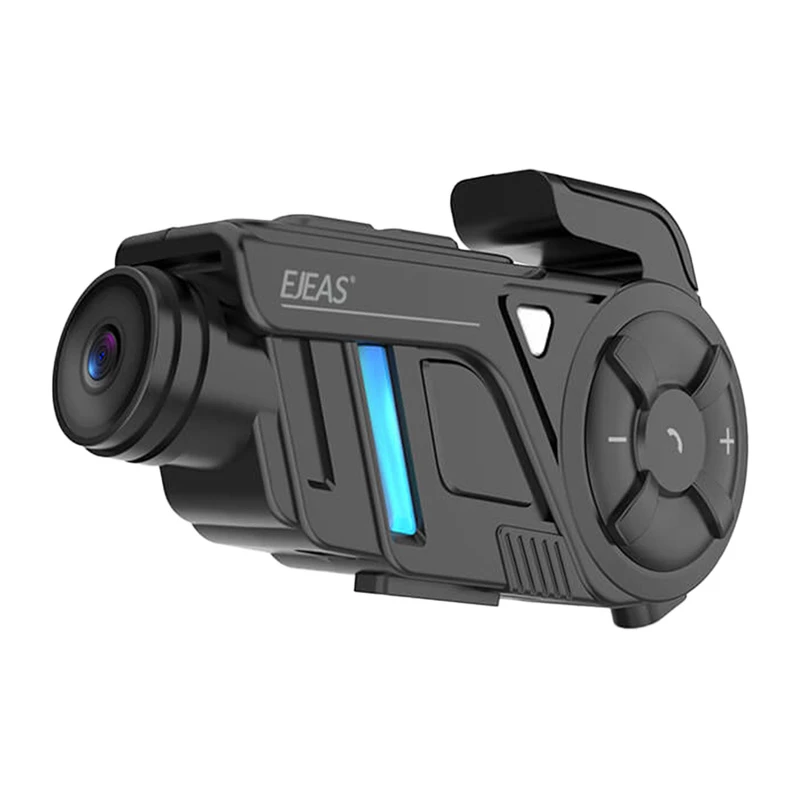 EJEAS K1Pro Motorrad-Intercom mit 1080P-Rekorder