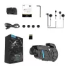 EJEAS K1Pro+ Motorrad-Intercom mit 1080P-Rekorder - Einzel-Intercom