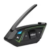 EJEAS MS8-SE Bluetooth Motorrad-Intercom - 8 Fahrer, 1,5 km Reichweite, IP65, 20h Gesprächszeit