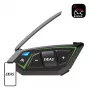 EJEAS MS8-SE Bluetooth Motorrad-Intercom - 8 Fahrer, 1,5 km Reichweite, IP65, 20h Gesprächszeit