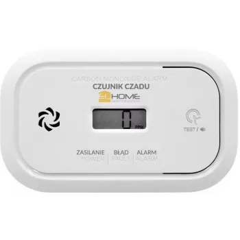EL-HOME CD-17A2v2300/B Kohlenmonoxidmelder mit LCD-Anzeige und 9V-Notstromversorgung