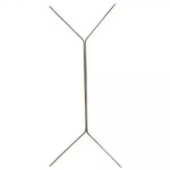ELBA Doppelheftzunge, messingfarben lackiertes Metall, 160 mm 09802