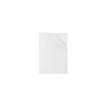 ELBA Standard Display Pocket DIN A4, Polypropylen, 0,12 mm, genarbt, oben und rechts offen, seitlicher Daumenausschnitt, blendfrei, 25er-Pack (76452/2)
