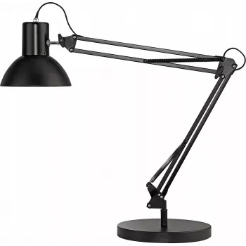 ELBA Unilux Success 80 Schreibtischlampe E27 Schwarz