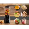 ELDOM BK6 NOXAR Stabmixer 500W Schwarz 2x600ml Tritan Flaschen Pulse