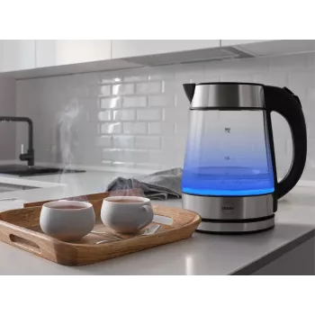 ELDOM C420 KETTY GLASS Kabelloser Wasserkocher 1,7 L 2200 W