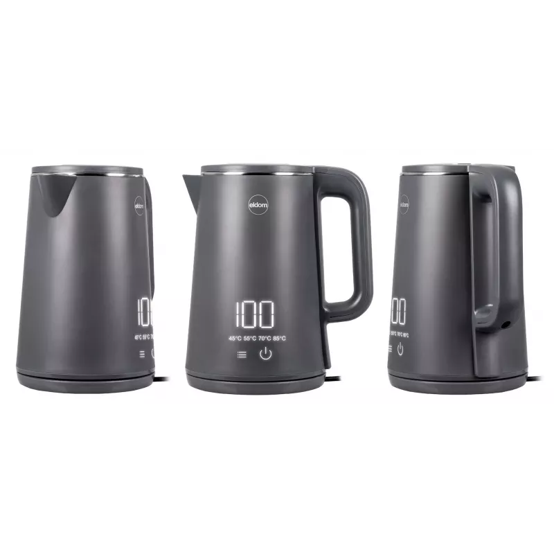 ELDOM C515S Kabelloser Wasserkocher Grau 1,8L 2000W