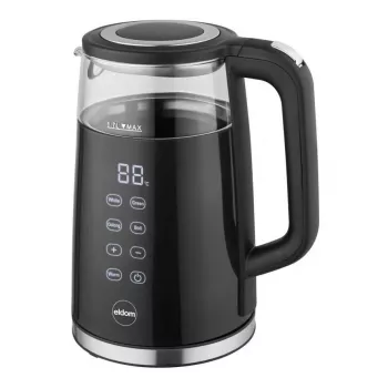 Eldom C540 Wasserkocher 1,7L 2000W Edelstahl Silber/Schwarz