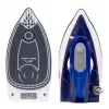 ELDOM DA50 Reisebügeleisen 900W Blau mit Dampf, klappbarem Griff, Antihaft-Sohle, 40ml Tank