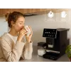 ELDOM ECA10 Automatische Kaffeemaschine mit Druck, 7 Programme, 19 Bar, 1450 W, 1,8 L Wassertank, Bean-to-Cup, LCD, Schwarz