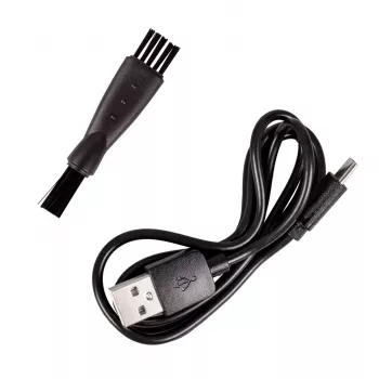 ELDOM Elektrischer Gesichts- und Kopfrasierer G60 Rotary 3-Kopf Nass & Trocken mit LED-Display, Pop-up-Trimmer, IPX7 wasserdicht, 60 Min. Laufzeit
