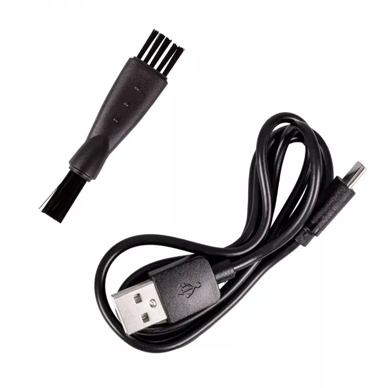 ELDOM Elektrischer Gesichts- und Kopfrasierer G60 Rotary 3-Kopf Nass & Trocken mit LED-Display, Pop-up-Trimmer, IPX7 wasserdicht, 60 Min. Laufzeit