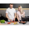 Eldom GK110 Kontaktgrill 2000 W Schwarz/Silber