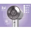 ELDOM HT280 Haartrockner, 1650 W, Grau, 3 Heizstufen, 2 Gebläsestufen, Kaltluftstoß, Konzentratordüse, Abnehmbarer Luftfilter, Aufhängeöse, Überhitzungsschutz, 1,8 m Kabel