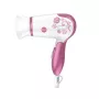 ELDOM HT82R Haartrockner 1200W Faltbarer Griff, 2 Heiz- und Geschwindigkeitsstufen, Kaltluftstufe, Weiß/Blau