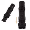 ELDOM OB210 Akku-Staubsauger 2-in-1 Stiel- und Handstaubsauger, 22,2 V Li-Ionen, 40 Min. Laufzeit, HEPA, LED-Bürste, Silber