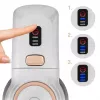 ELDOM OB210 Akku-Staubsauger 2-in-1 Stiel- und Handstaubsauger, 22,2 V Li-Ionen, 40 Min. Laufzeit, HEPA, LED-Bürste, Silber