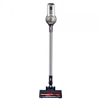 ELDOM OB210 Akku-Staubsauger 2-in-1 Stiel- und Handstaubsauger, 22,2 V Li-Ionen, 40 Min. Laufzeit, HEPA, LED-Bürste, Silber