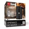 ELDOM SI560C Milchaufschäumer Schwarz - 500W Automatisches Heiß- & Kaltaufschäumen, 300ml Erwärmung, Edelstahl