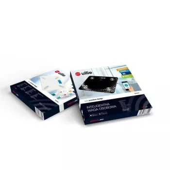 ELDOM Smarte Personenwaage TWO550B ULLIE mit 12 Körperwerten, Bluetooth und App