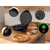ELDOM ST1000 Elektrischer Pizzamaker 1450W Schwarz 30cm Antihaft