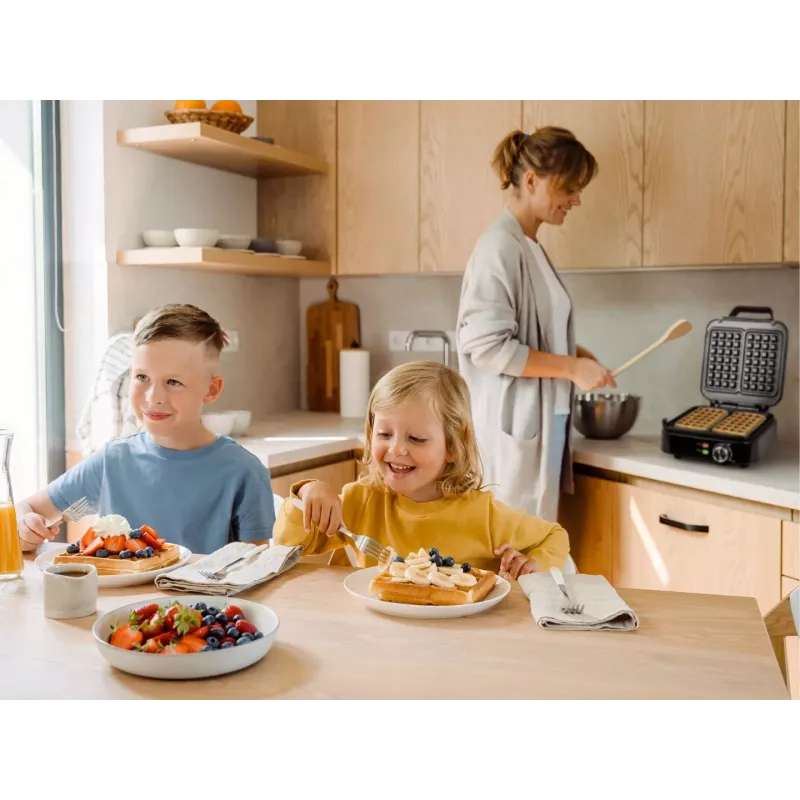 ELDOM WA900 Waffeleisen 1200W Schwarz
