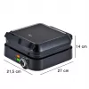 ELDOM WA900 Waffeleisen 1200W Schwarz