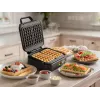 ELDOM WA900 Waffeleisen 1200W Schwarz