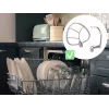 Eldom WRK1400 Planetary Robot Küchenmaschine 1400W (1900W Spitzenleistung) 6,5L Edelstahlschüssel Schwarz