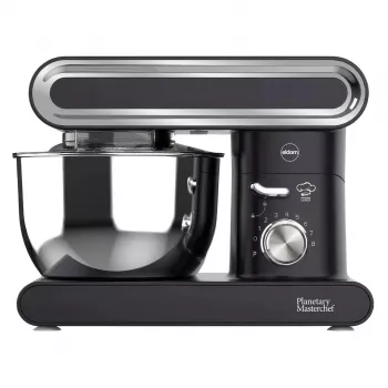 Eldom WRK1400 Planetary Robot Küchenmaschine 1400W (1900W Spitzenleistung) 6,5L Edelstahlschüssel Schwarz