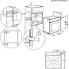 Electrolux EOD3H70X Einbau-Elektrobackofen 72L Edelstahl