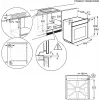 Electrolux EOD3H70X Einbau-Elektrobackofen 72L Edelstahl