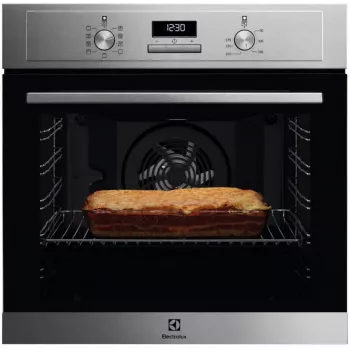 Electrolux EOF3H50X Einbau-Elektro-Einzelbackofen, 71L, Edelstahl