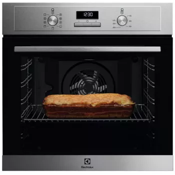 Electrolux EOF3H70X Einbau-Elektro-Einzelbackofen, 72L, A+ Energie, Edelstahl